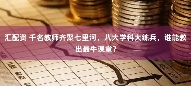汇配资 千名教师齐聚七里河，八大学科大练兵，谁能教出最牛课堂？